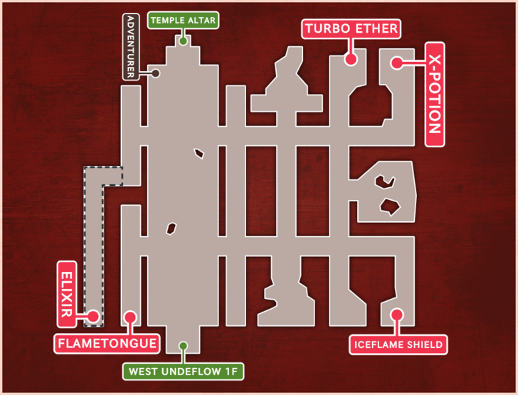 Temple of Fire Map