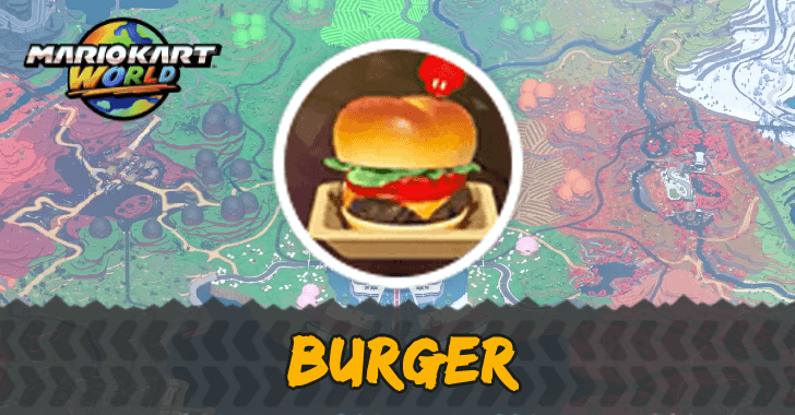 Mario Kart World - Burger Location and Outfits Unlocked