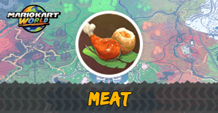 Mario Kart World - Meat Location and Outfits Unlocked