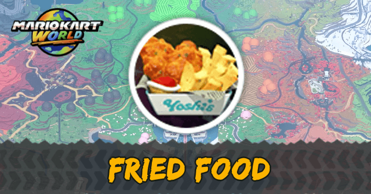 Mario Kart World - Fried Food Location and Outfits Unlocked