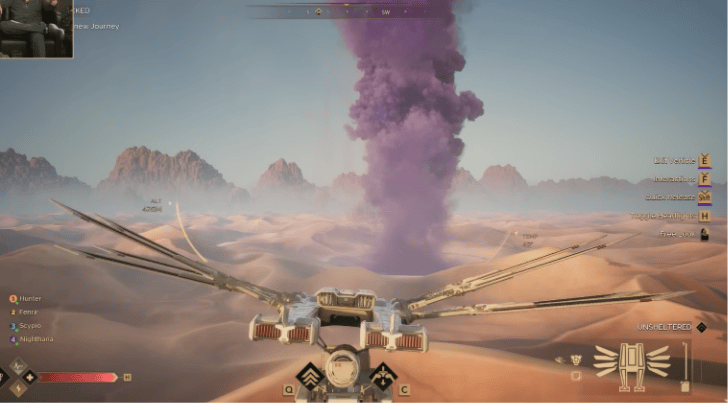 Flying via Ornithopter