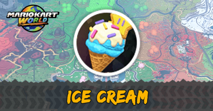 Mario Kart World - Ice Cream Location and Outfits Unlocked