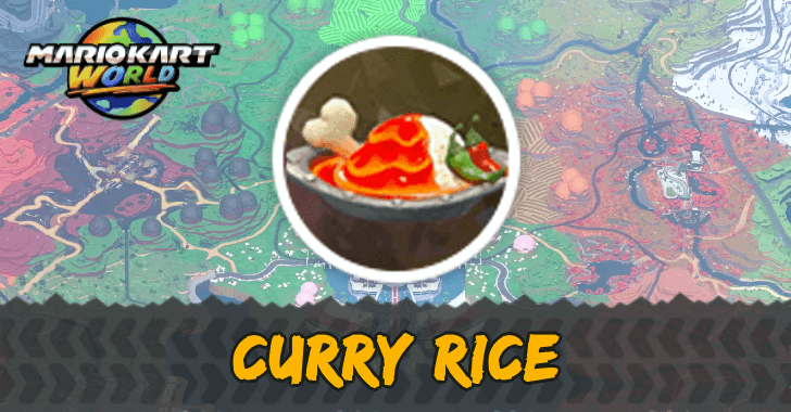 Mario Kart World - Curry Rice Location and Outfits Unlocked