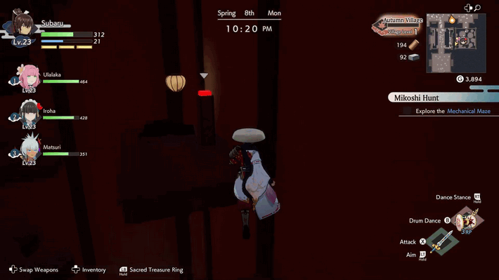 Third Button Location