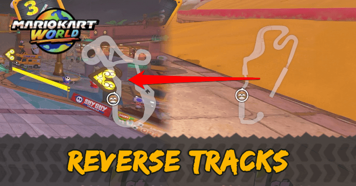 Reverse Tracks and Alternate Routes
