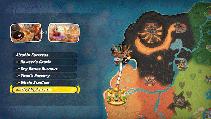 Choose a Connected Track