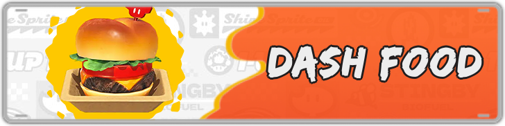 Mario Kart World - Dash Food