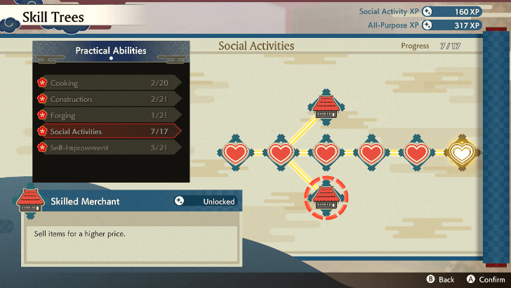 Skilled Merchant Skill