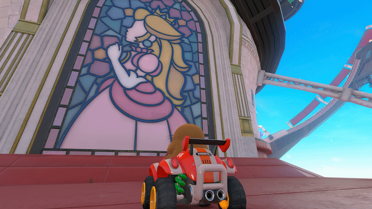 Enter the Peach Stained Glass