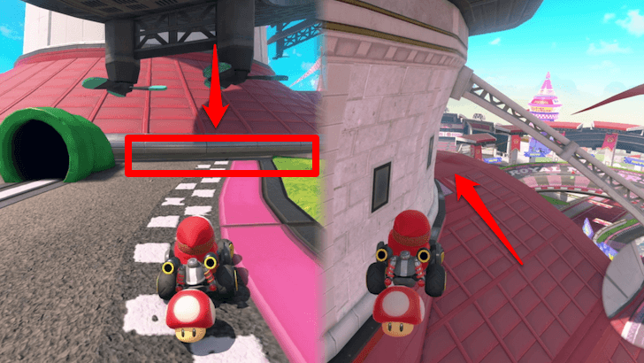 Drop Down to the Castle Roof