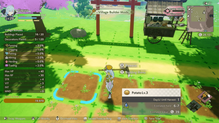 Potato Lv.3 1 Day Until Harvest