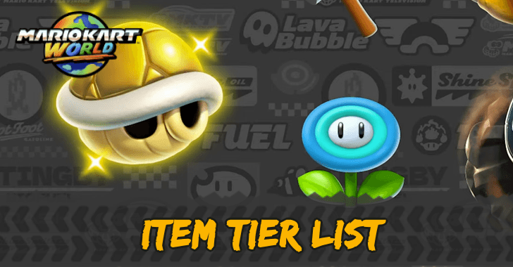 Mario Kart World Item Tier List