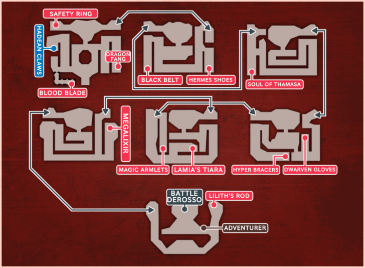 Vampire Castle Map