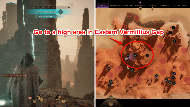 Eastern Vermillius Gap Survey