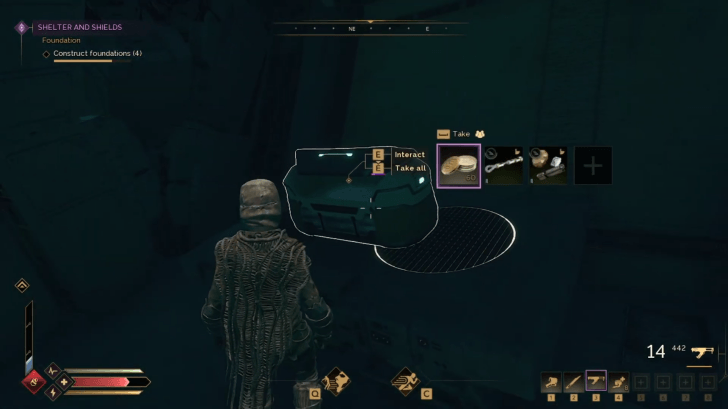 Mechanical Parts Overworld Location