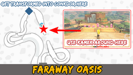 Mario Kart World Conkdor - Get Transformed by Kamek on Airship Fortress