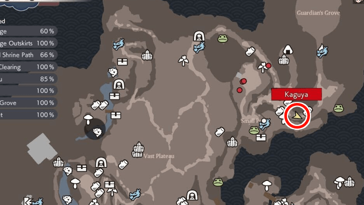 Spring Region Target Location