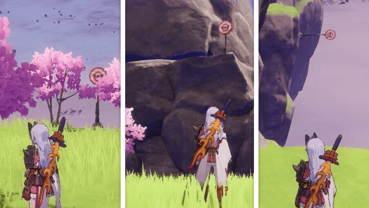 Island Fortress Target Locations