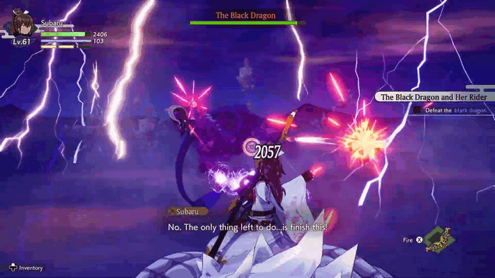 Black Dragon and her rider