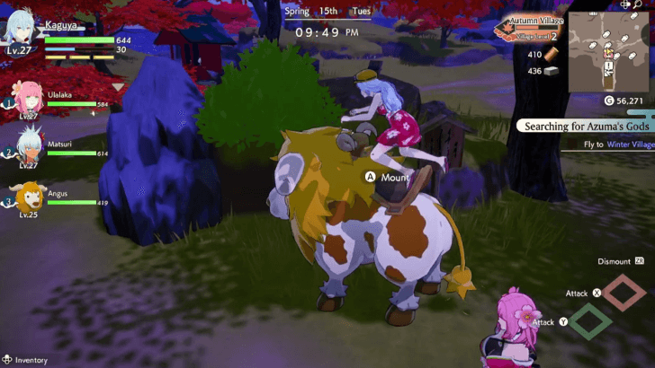 Ride the Monster in an Open Area