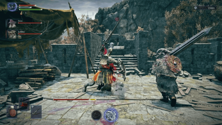 Elden Ring Nightreign Lordsword Captain Dodge