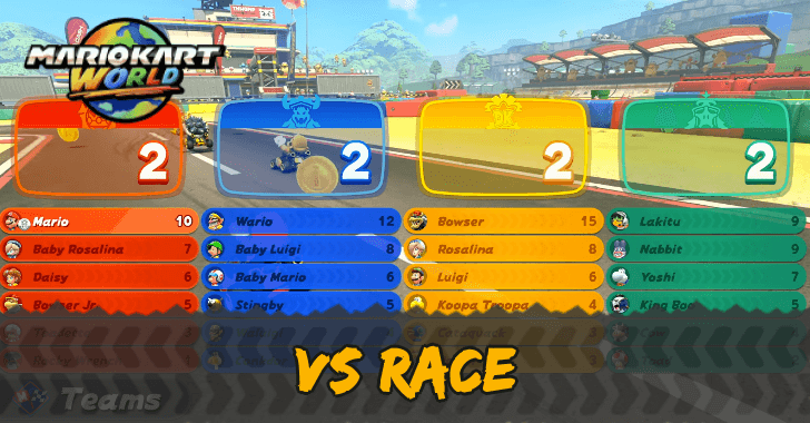Mario Kart World VS Race