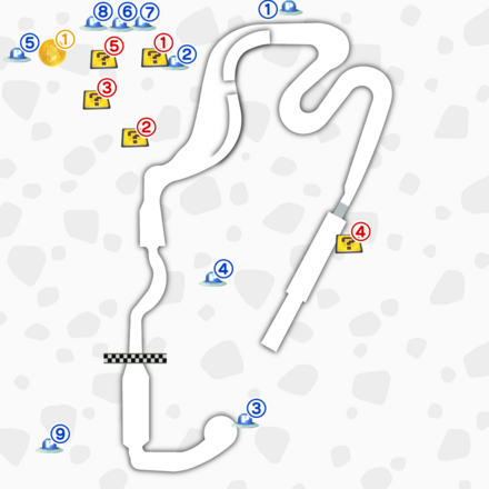 Shy Guy Bazaar Free Roam Map