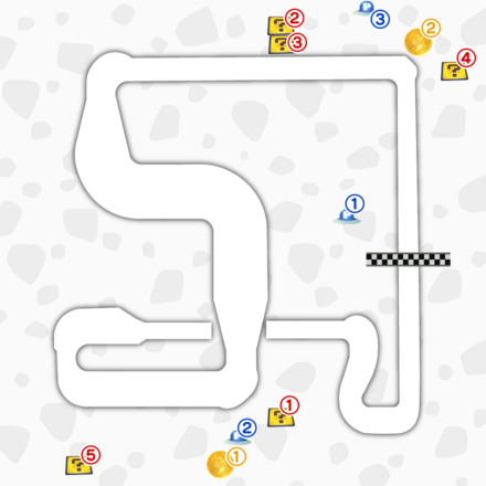 Wario Stadium Free Roam Map