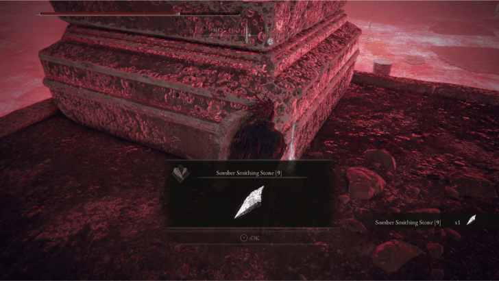Pick Up Somber Smithing Stone 9