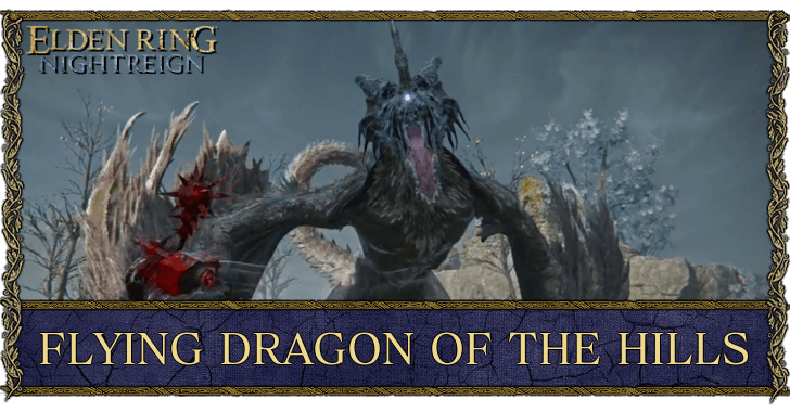 Elden Ring Nightrein - How to Beat Flying Dragon of the Hills