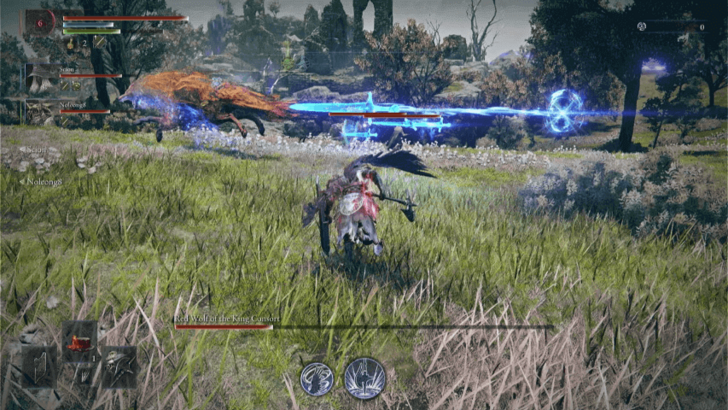 Elden Ring Red Wolf Projectiles