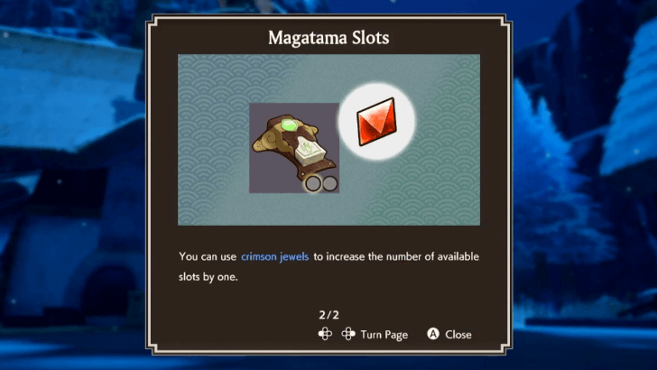 Adding Magatama Slots