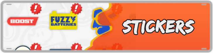 Mario Kart World Stickers Partial Banner