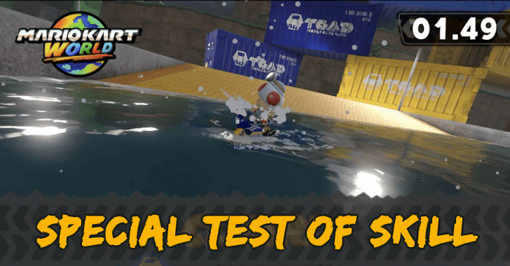 Mario Kart World - Special Test of Skill Top Banner