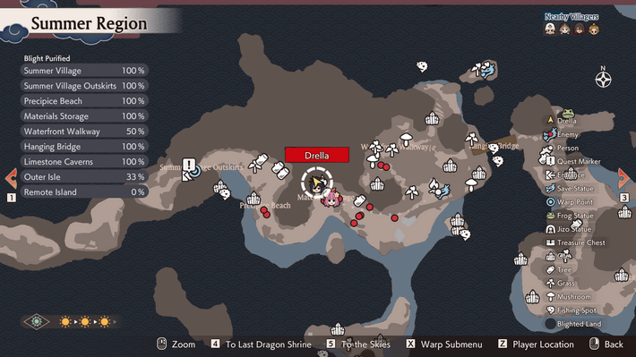 Frog Statue 47 Location