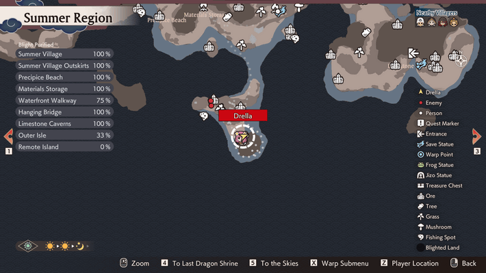 Frog Statue 52 Location