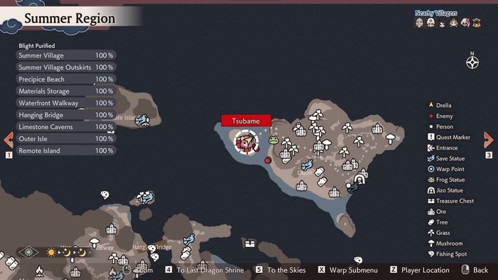 Frog Statue 50 Location