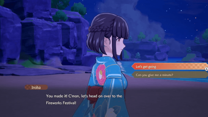 Watching Fireworks with Someone