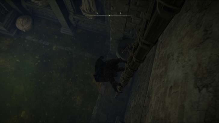 Climb down the ladder