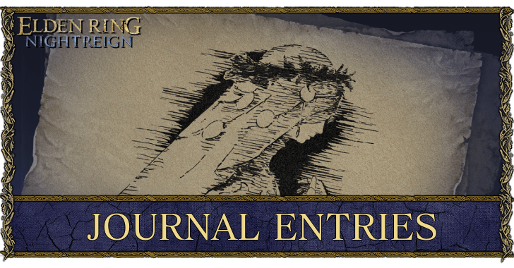 Elden Ring Nightreign - Journal Entries and Location