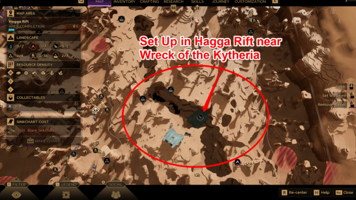 Wreck of the Kytheria Base