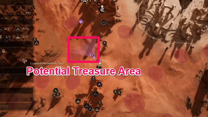 Potential Treasure Location
