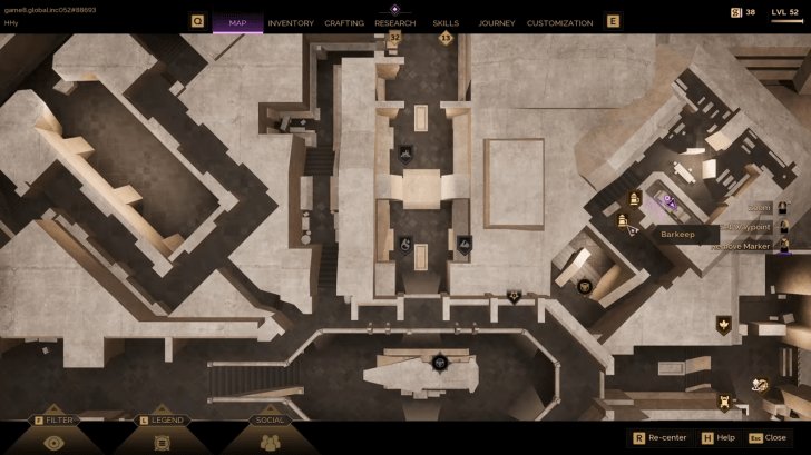 Justis Clagg Location