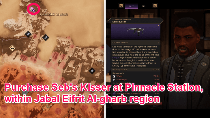 How to Get Seb’s Kisser