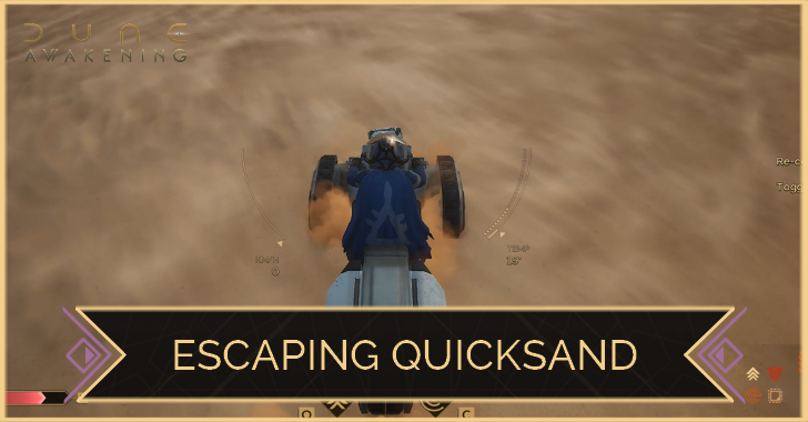 How to Escape Quicksand