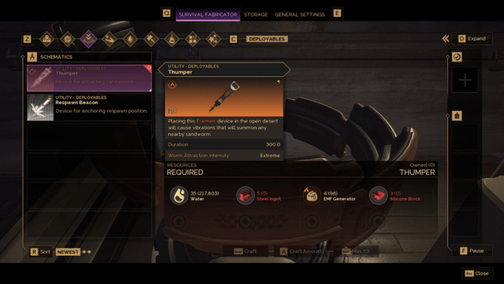 Fabricate the Thumper - Calling the Worm