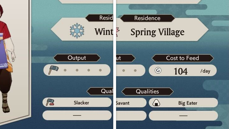 Evict Slacker and Big Eater Villagers