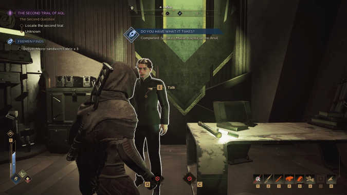 Atreides Representative The Anvil Overworld Location