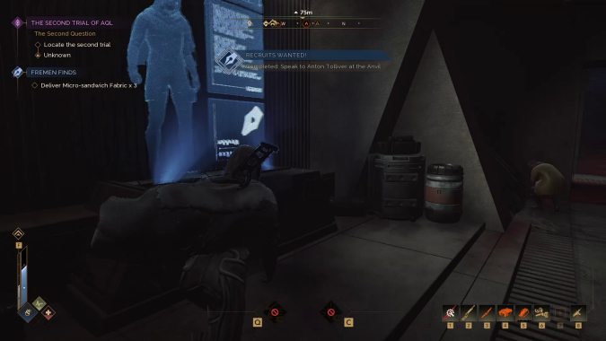 The Anvil Contract Board Overworld Location