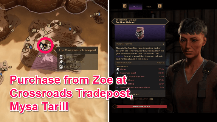 Shadrath’s Stillsuit Garment Location